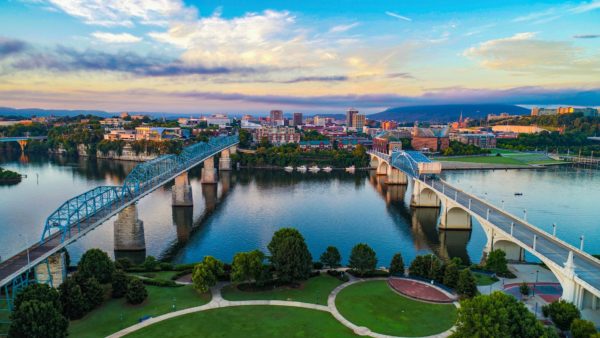 Aerial of Chattanooga